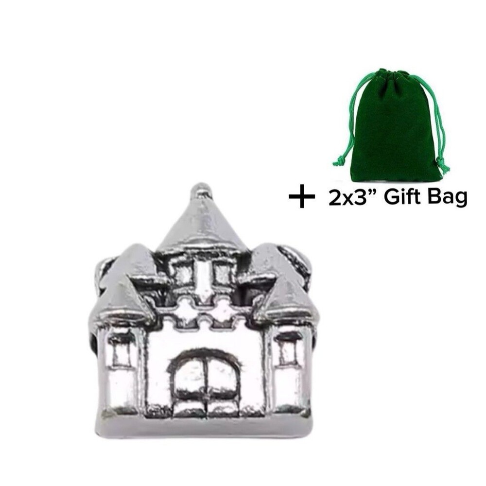 Castle Bead Charm | 925 Silver | Brand New